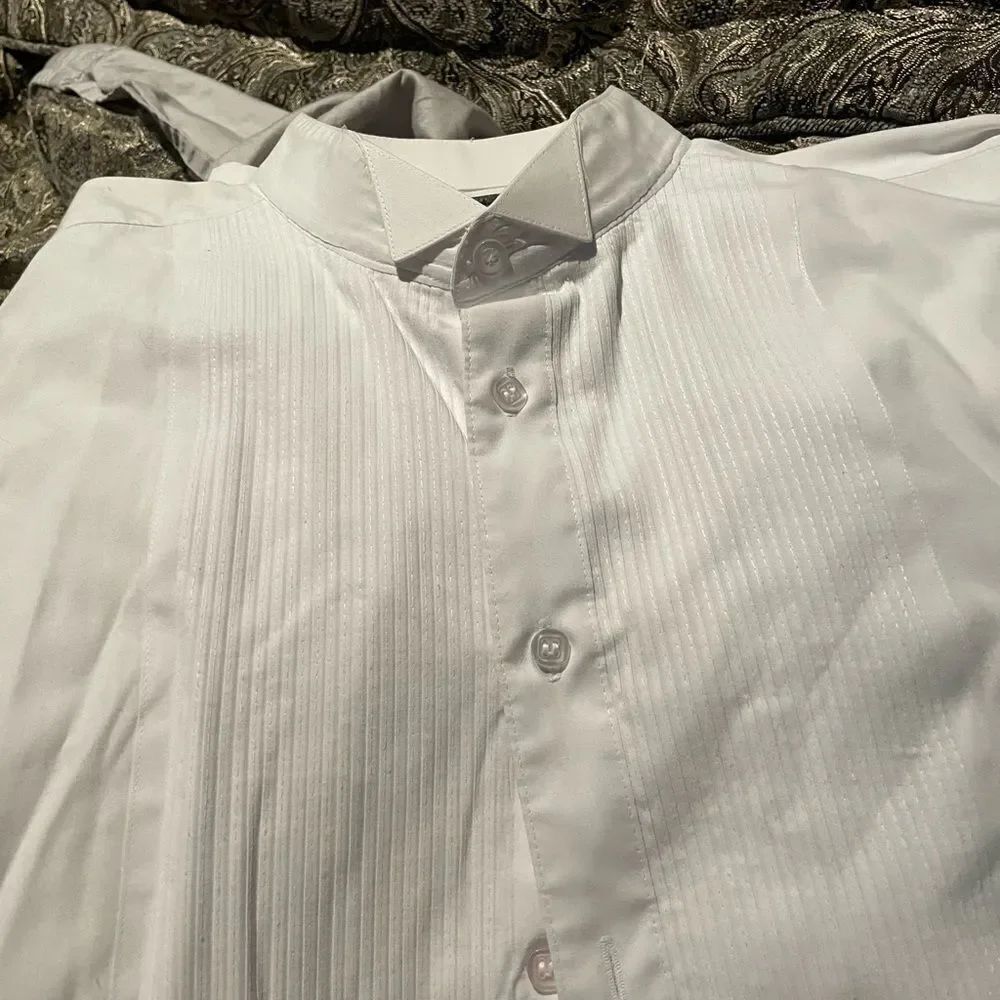Chaplin easy fit size XL Classic White Men's Shirt 36-37
